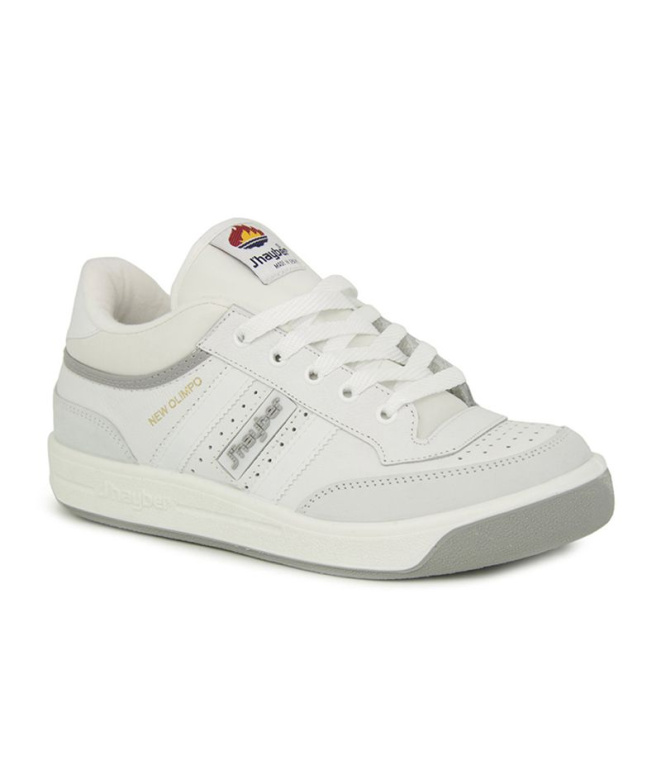 Sapatilhas J' Hayber New Olimpo Branco - Cinza