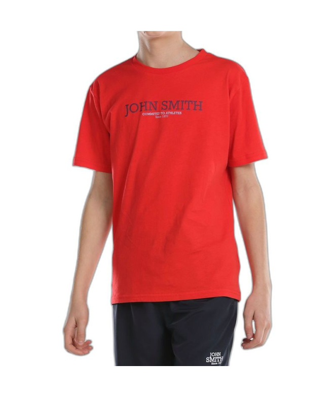 T-shirt John Smith Efebo Rouge Enfant