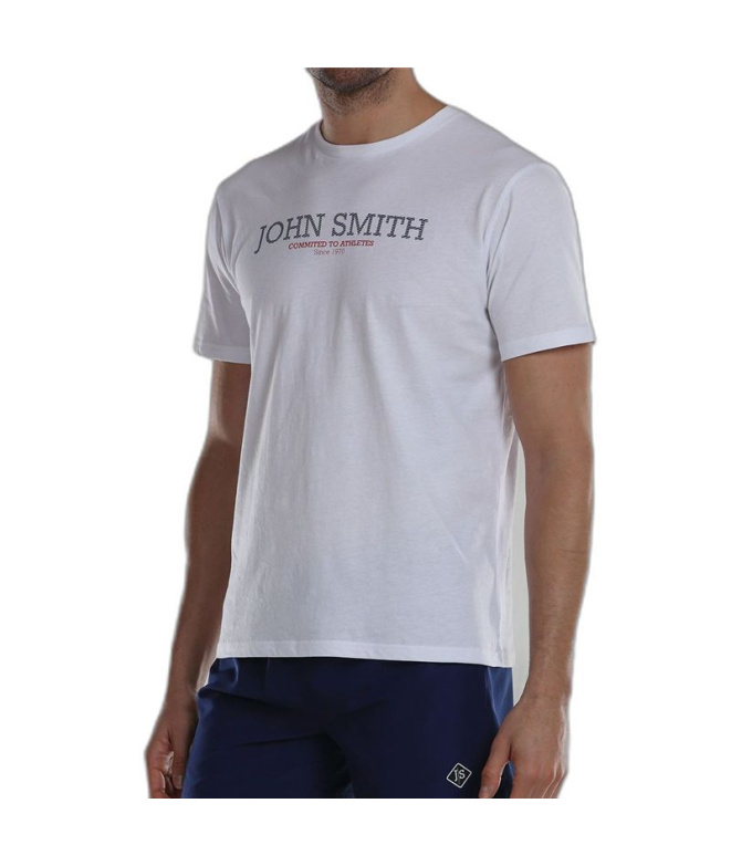 Camiseta John Smith Efebo Blanco Homem