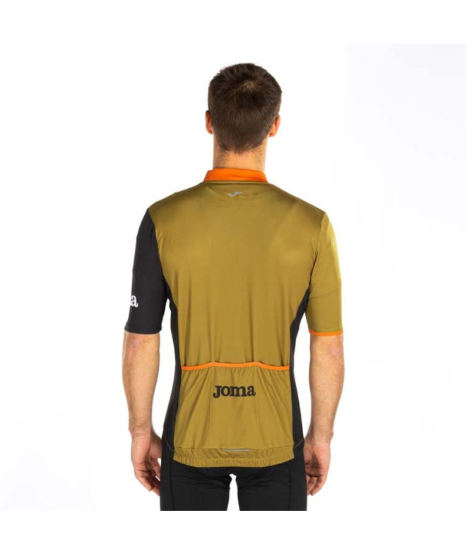 Maillot de Ciclismo Joma Crono Unisex Caqui Negro