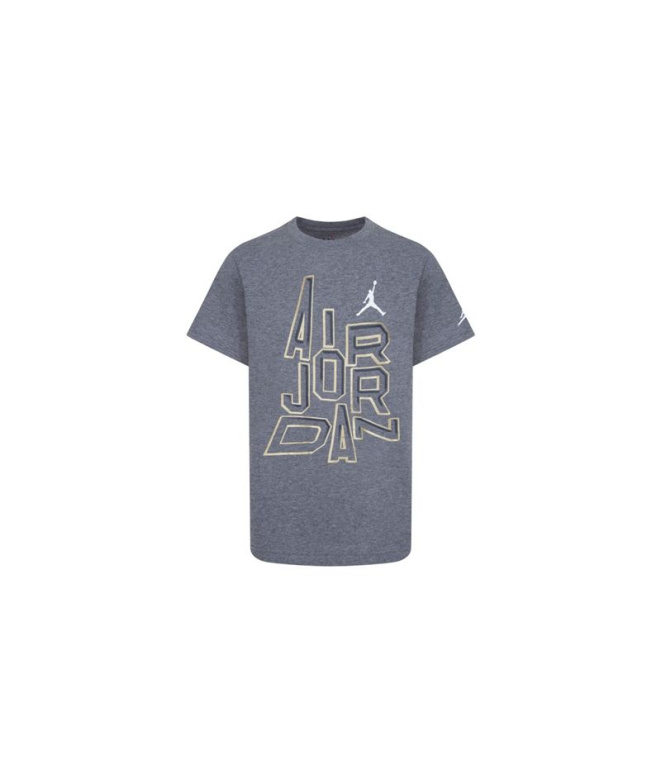 T-shirt Nike Jordan 23 Gold Line S/S Enfant Gris