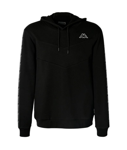 Sweat Kappa Imagino Active Man Homme Noir