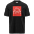 Camiseta Kappa Ediz CKD Negro Homem