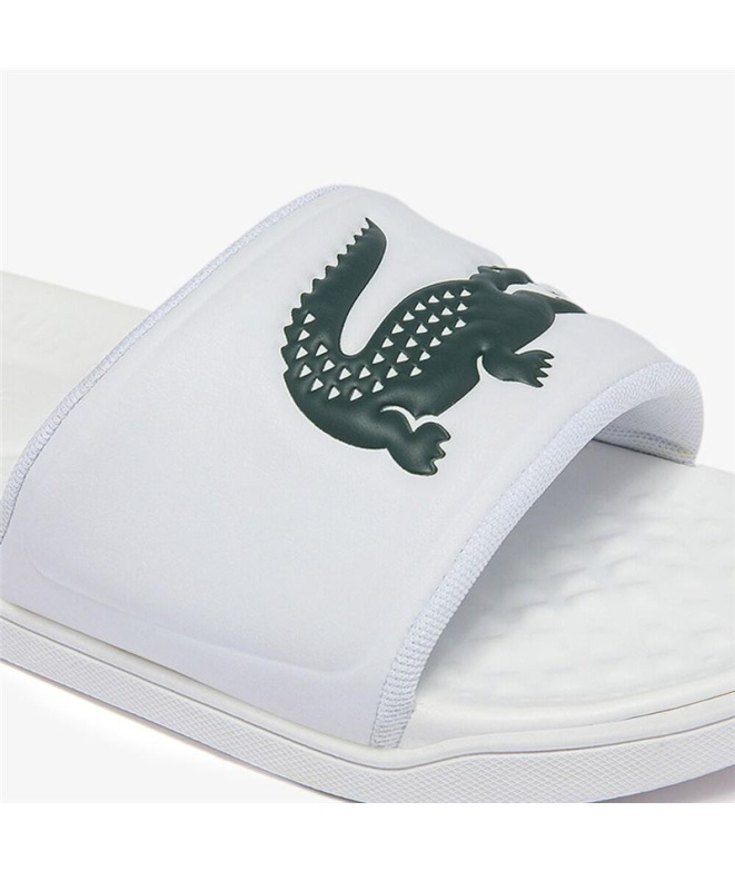 Chinelos Lacoste Croco Dualiste Synthetic Logo...