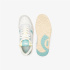 Zapatillas Lacoste T-Clip Leather Colour Pop Blanco Mujer