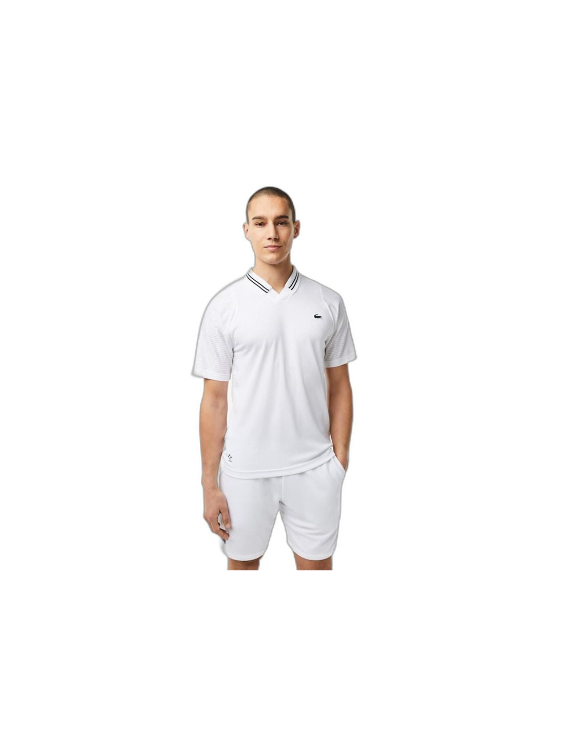 Lacoste Homem Branco Polo Ténis × Daniil Medvedev