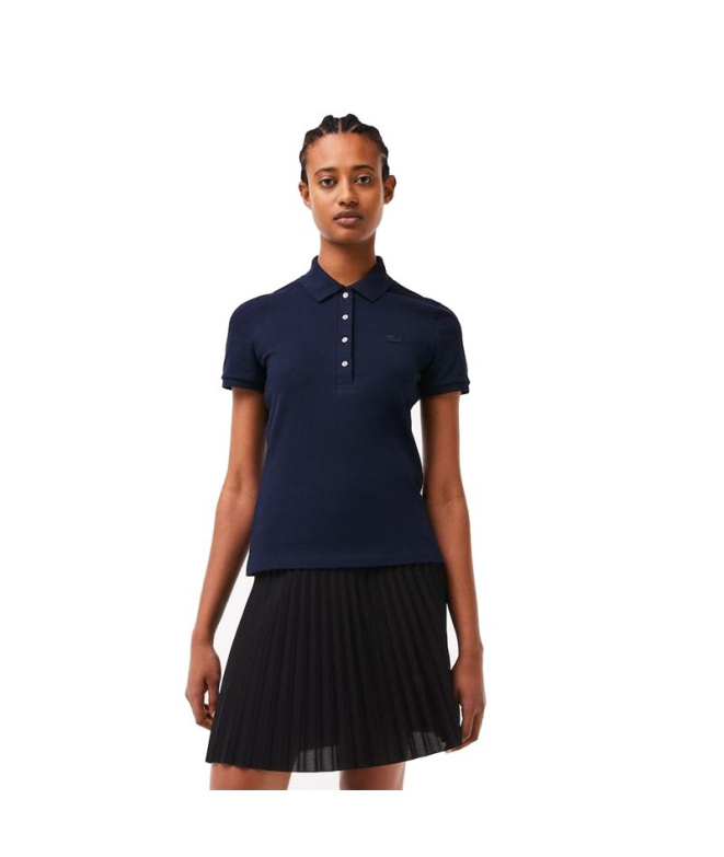 Polo Lacoste Slim fit Stretch Cotton Piqué Bleu...