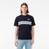 Camiseta Lacoste Cols Roules Hombre Azul Marino