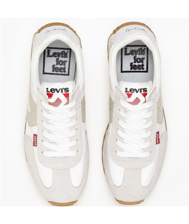 Chaussures Levis Stryder Red Tab S Femme Blanc