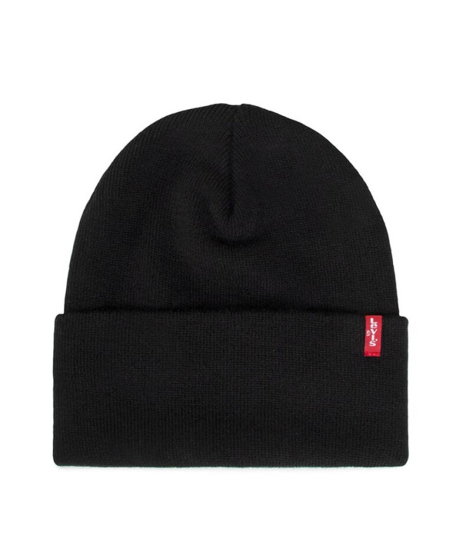Gorro Levi's Slouchy Red Tab Beanie Regular Black