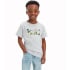 Camiseta Levi's Camo Poster Logo Gray Heather Menino