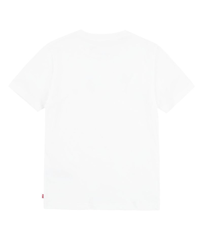 T-shirt Levi's Camo Poster Logo Bright Blanc...