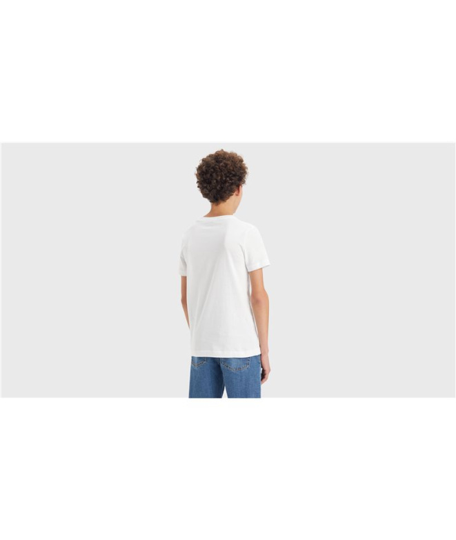 T-shirt Levi's Camo Poster Logo Bright Blanc...