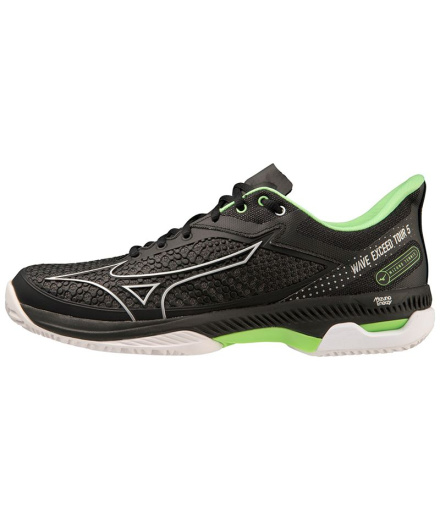 Zapatillas de Pádel Mizuno Wave Exceed Tour 5CC Negro Hombre