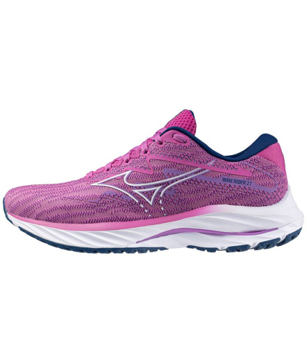 Sapatilhas de Corrida Mizuno Wave Rider 27 Mulher Roxo