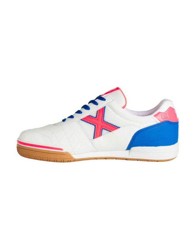 Chaussures de Futsal Munich G-3 Indoor 381 Blanc