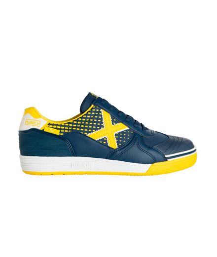Chaussures de Football en Salle Munich G-3 Indoor 385 Bleu