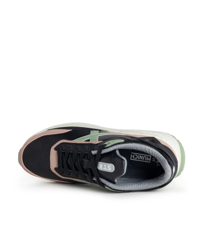 Zapatillas de Casual Munich Tip 26 Mujer Negro