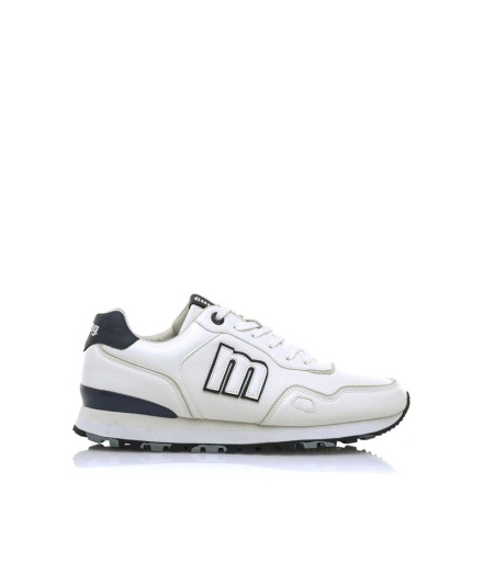 Chaussures Mustang Attitude Quart Blanc Homme