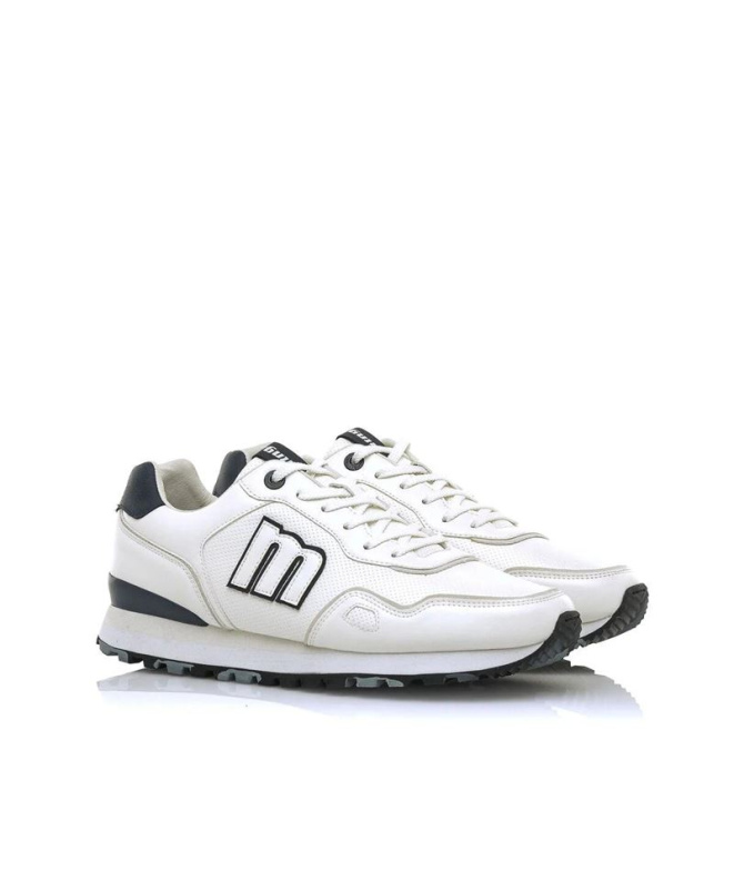 Chaussures Mustang Attitude Quart Blanc Homme