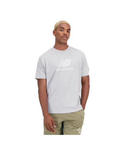 T-shirt New Balance Essentials Blanc Homme