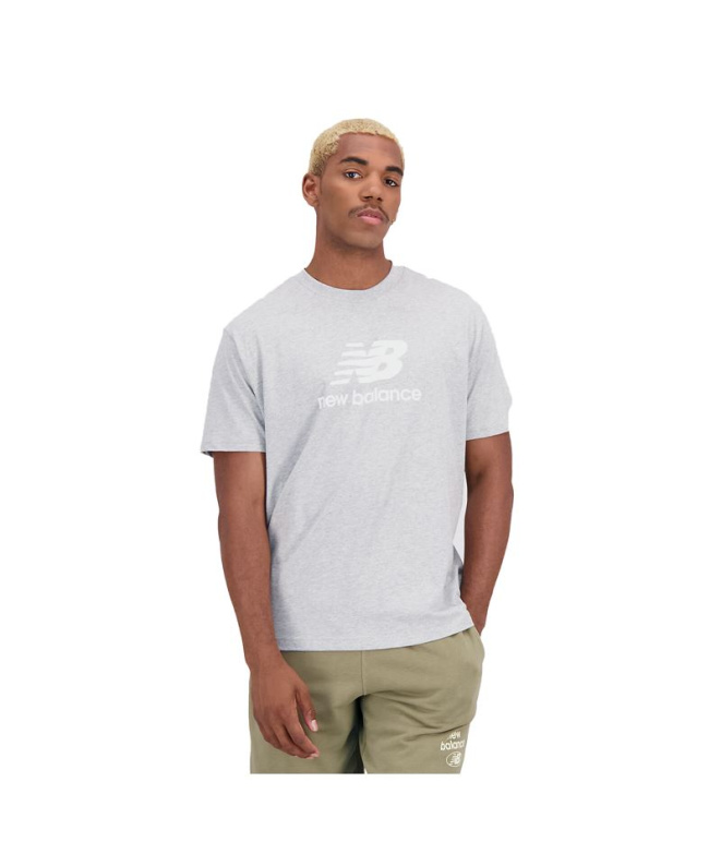 T-shirt New Balance Essentials Blanc Homme
