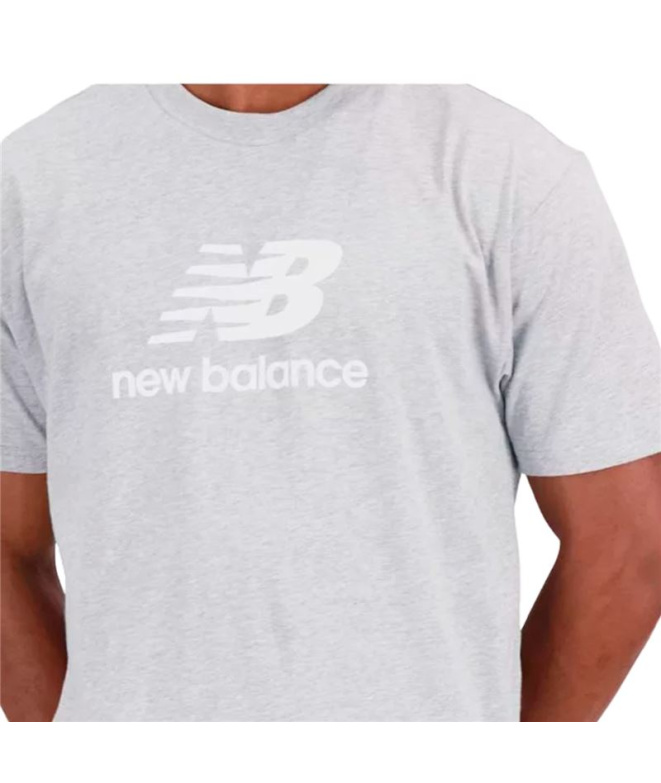 T-shirt New Balance Essentials Blanc Homme