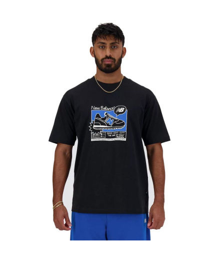 T-shirt New Balance Sport Essentials Ad Homme Noir