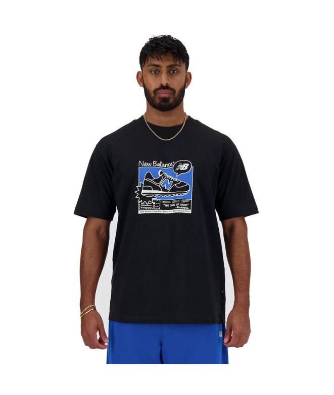 T-shirt New Balance Sport Essentials Ad Homme Noir