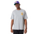 Camiseta New Era Championship LA Lakers Cinza Homem
