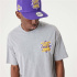 Camiseta New Era Championship LA Lakers Cinza Homem