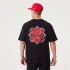 Camiseta New Era Championship Chicago Bulls Negro Homem