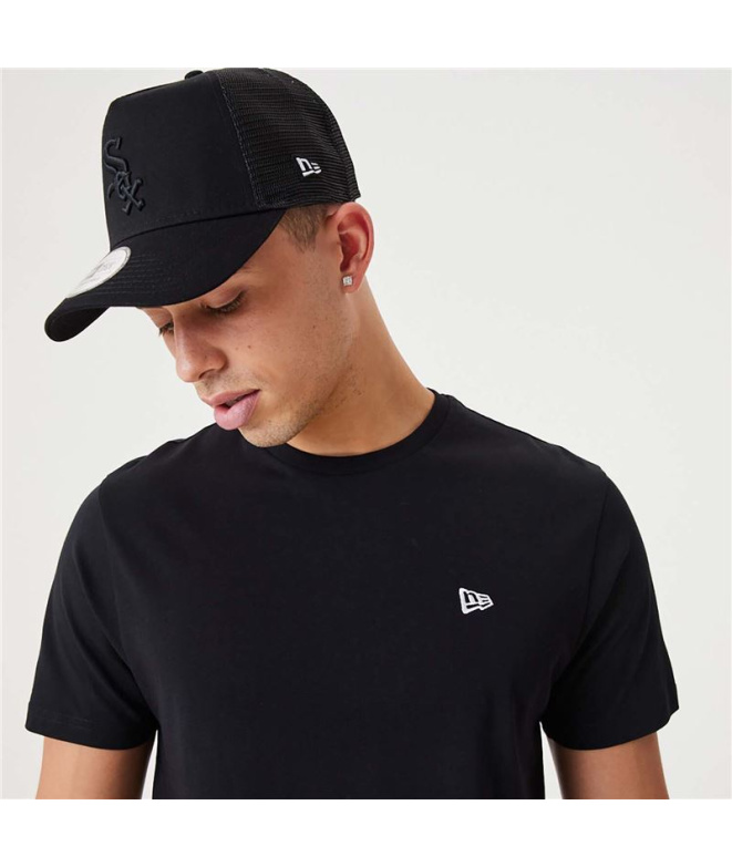 Camiseta New Era Essentials Negro Hombre