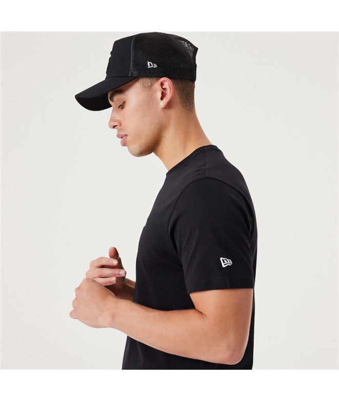 Camiseta New Era Essentials Negro Hombre
