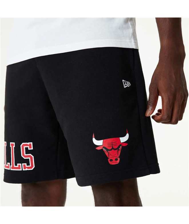 Calças New Era NBA Chicago Bulls Preto Homem