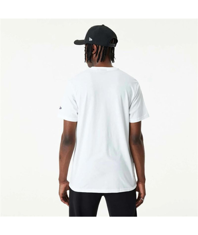 Camiseta New Era NBA LA Lakers Branca Homem