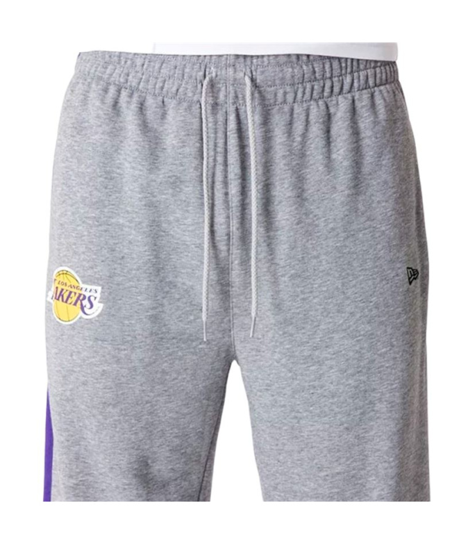 Calça New Era NBA Colour Block LA Lakers Cinza...