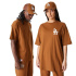 Camiseta New Era League Essentials LA Dodgers Dk Beige Homem