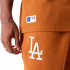 Camiseta New Era League Essentials LA Dodgers Dk Beige Homem