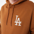 Moletom New Era League Essentials LA Dodgers Dk Beige Homem