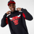 Moletom New Era NBA Colour Insert Chicago Bulls Black Homem