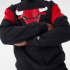 Moletom New Era NBA Colour Insert Chicago Bulls Black Homem