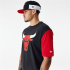 T-shirt New Era NBA Colour Insert Chicago Bulls Black Homme