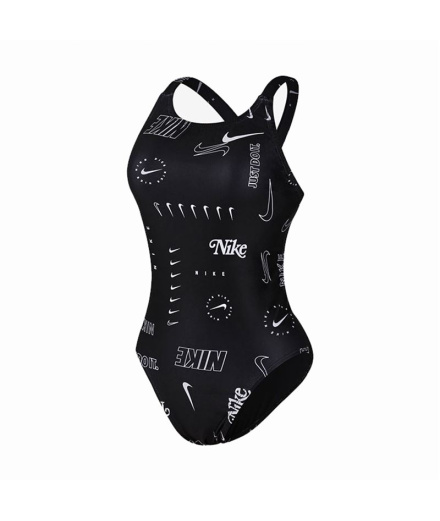 Maillot de Natation Nike Fastback One Piece Femme Noir