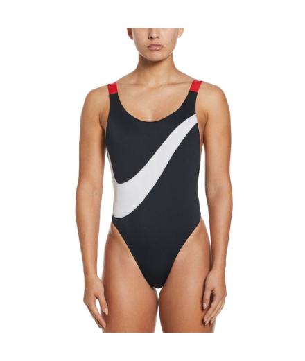 Maillot de bain de Natation Nike Scoop Neck One Piece Femme