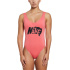 Maillot de natation Nike U-Back One Piece Femme Corail