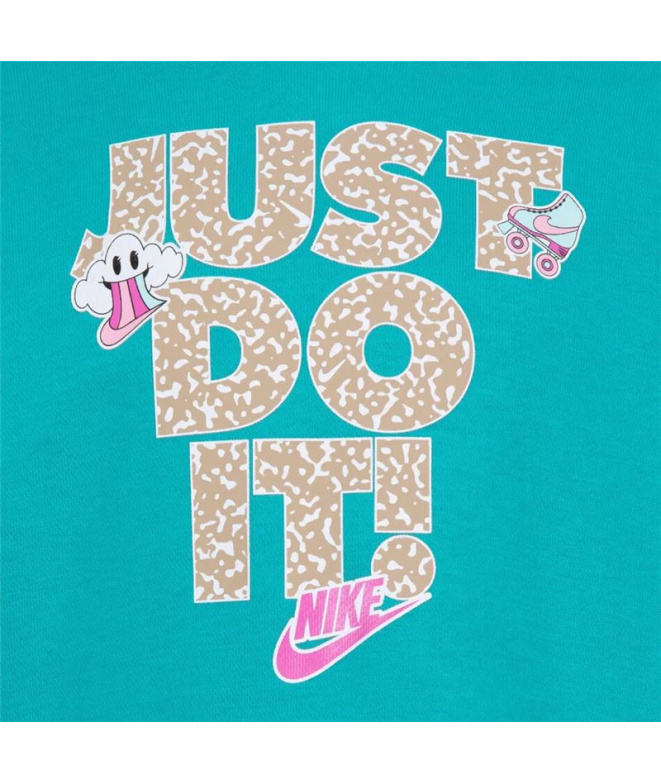 Moletom Nike Notebook Menina Clear Jade 2