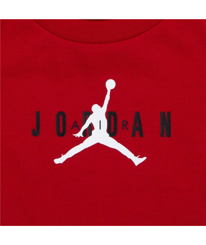 Conjunto Nike Jordan Infantil Rojo