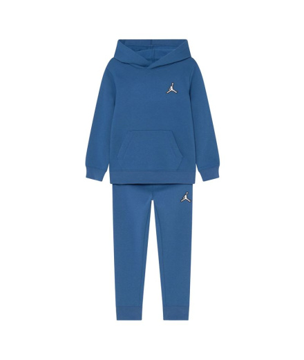 Conjunto Nike Jordan Mj Essentials Flc Po Set Infantil Azul