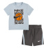 Conjunto Nike Df Icon Short Cinzento Criança